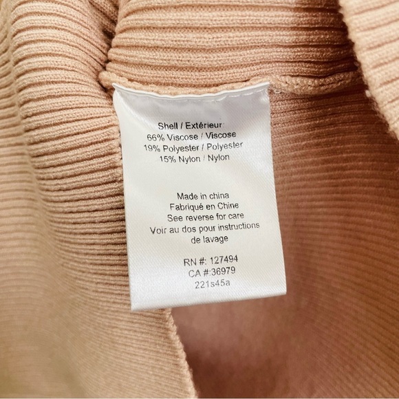 HEARTLOOM Kessy Twist Front Bodycon ARITZIA Dress in Sand Size M - Picture 5 of 11